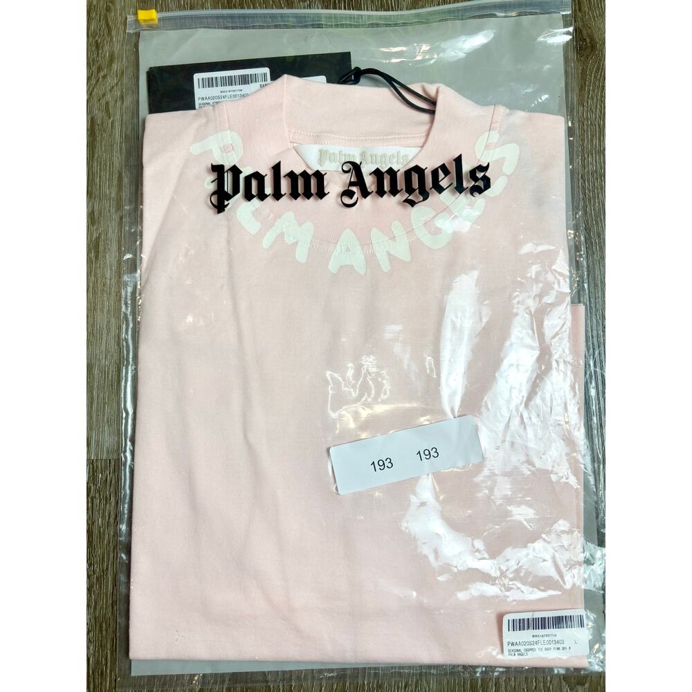 Sz. L - Palm Angels Boxy Fit T-Shirt - 100% Cotton - NWT